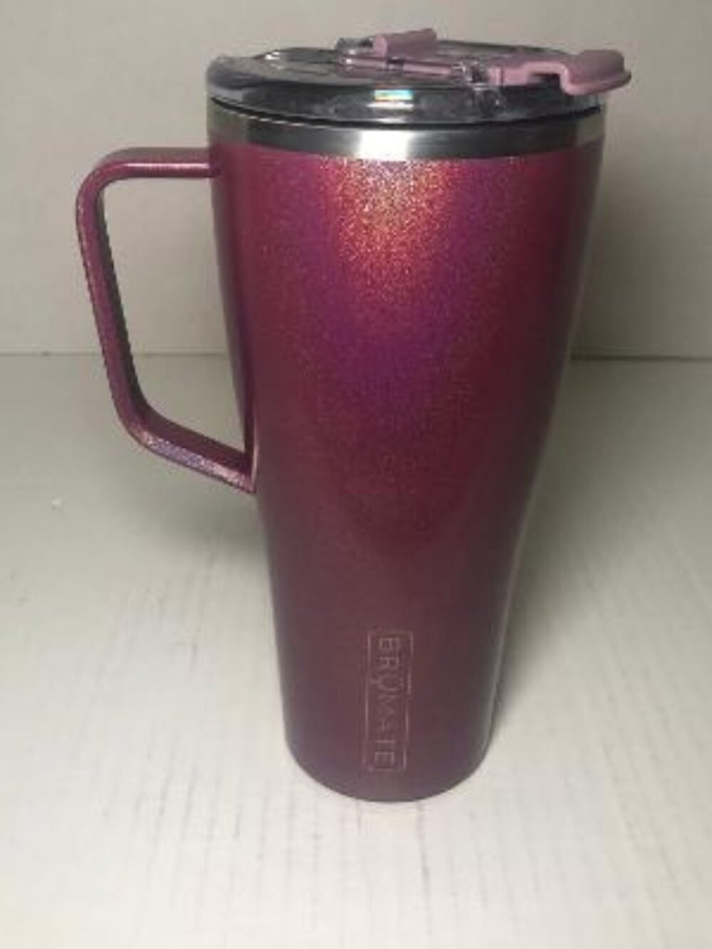 Brumate Toddy XL (32 oz.) - Glitter Merlot Tumbler